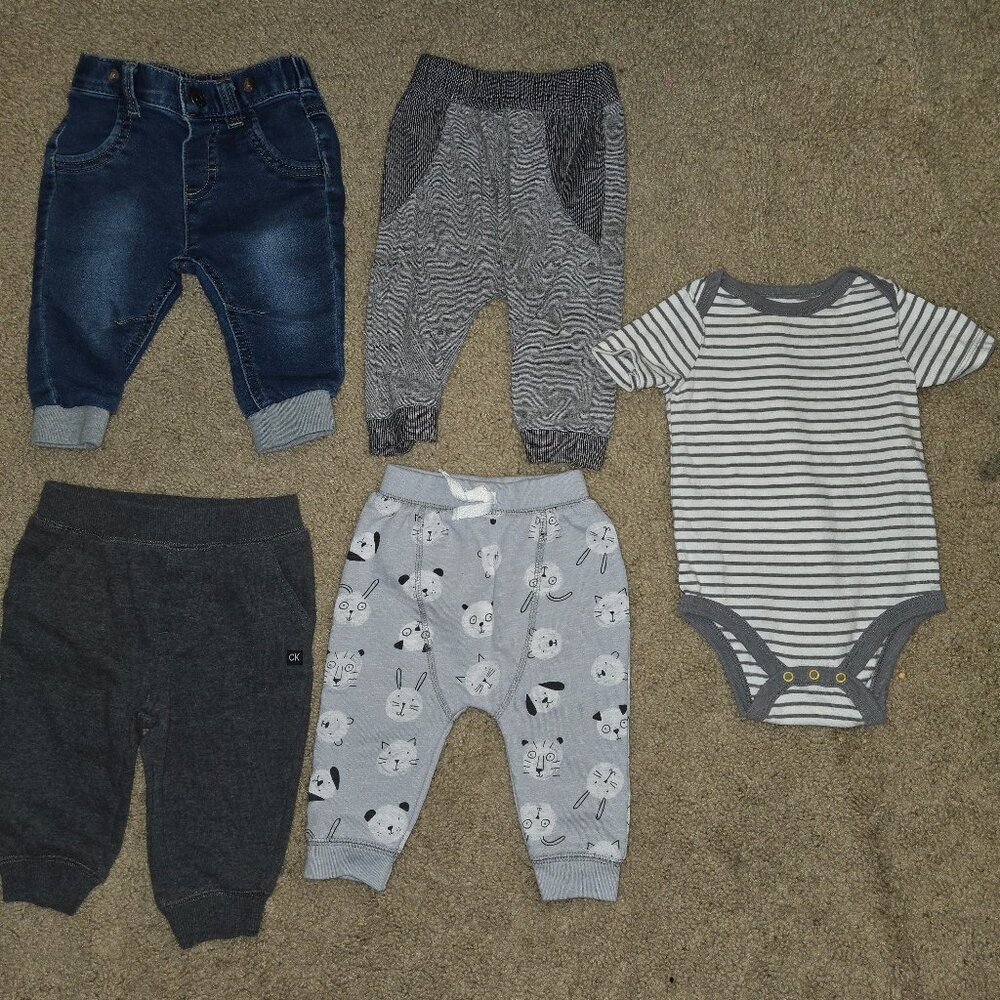 Baby Boy Clothes Size 3-6 Months Bundle of Clothes